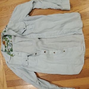 Gently used men's tailor vintage button up